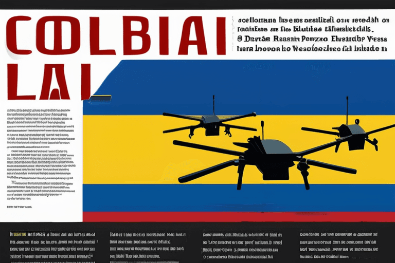 Colombian Rebels Strike Back: 7 Soldiers Killed in Drone Attack Near Venezuela