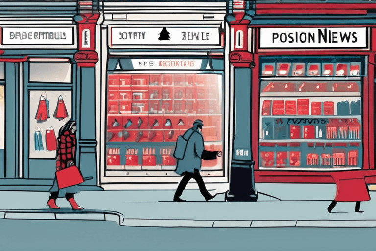 "London's West End Shatters Christmas Shopping Blues"