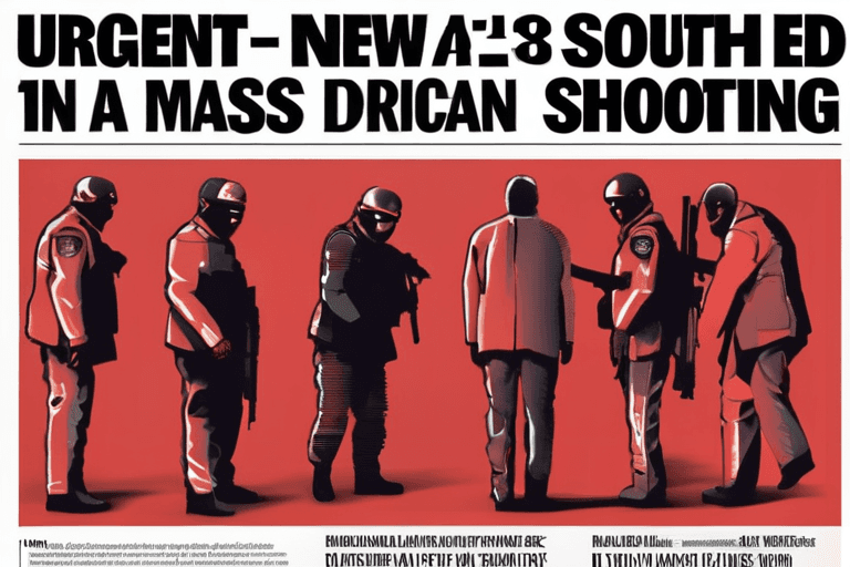 URGENT: 9 Dead, 10 Injured in South Africa Pub Mass Shooting