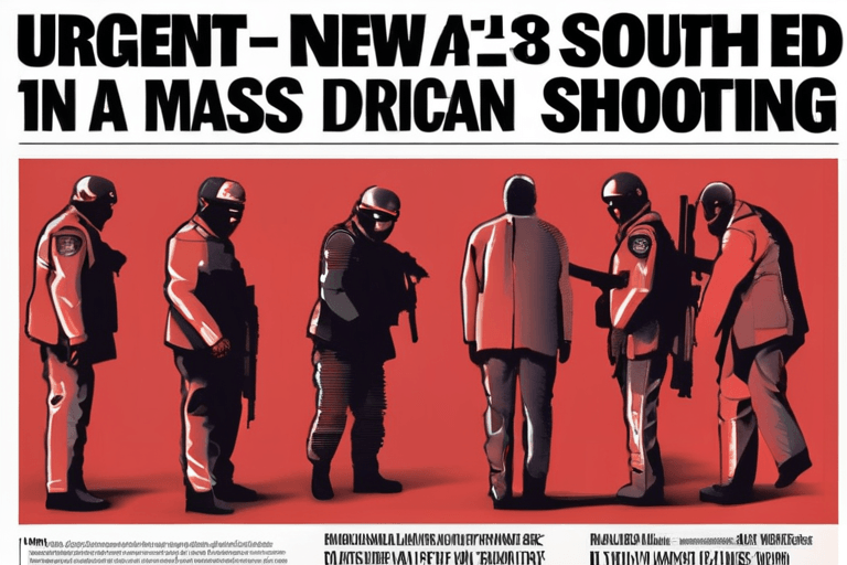 URGENT: 9 Dead, 10 Injured in South Africa Pub Mass Shooting