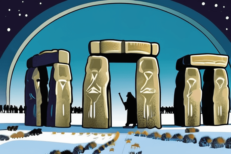 DEVELOPING: Druids Flock to Stonehenge for Winter Solstice Celebrations Amid High Security